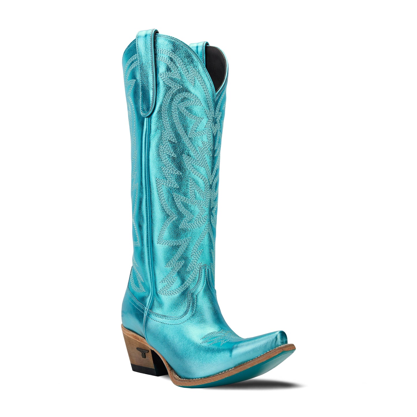 Smokeshow Boot - Turquoise Metallic