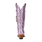 Lavender metallic Smokeshow cowboy boot