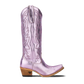 Lavender metallic Smokeshow cowboy boot