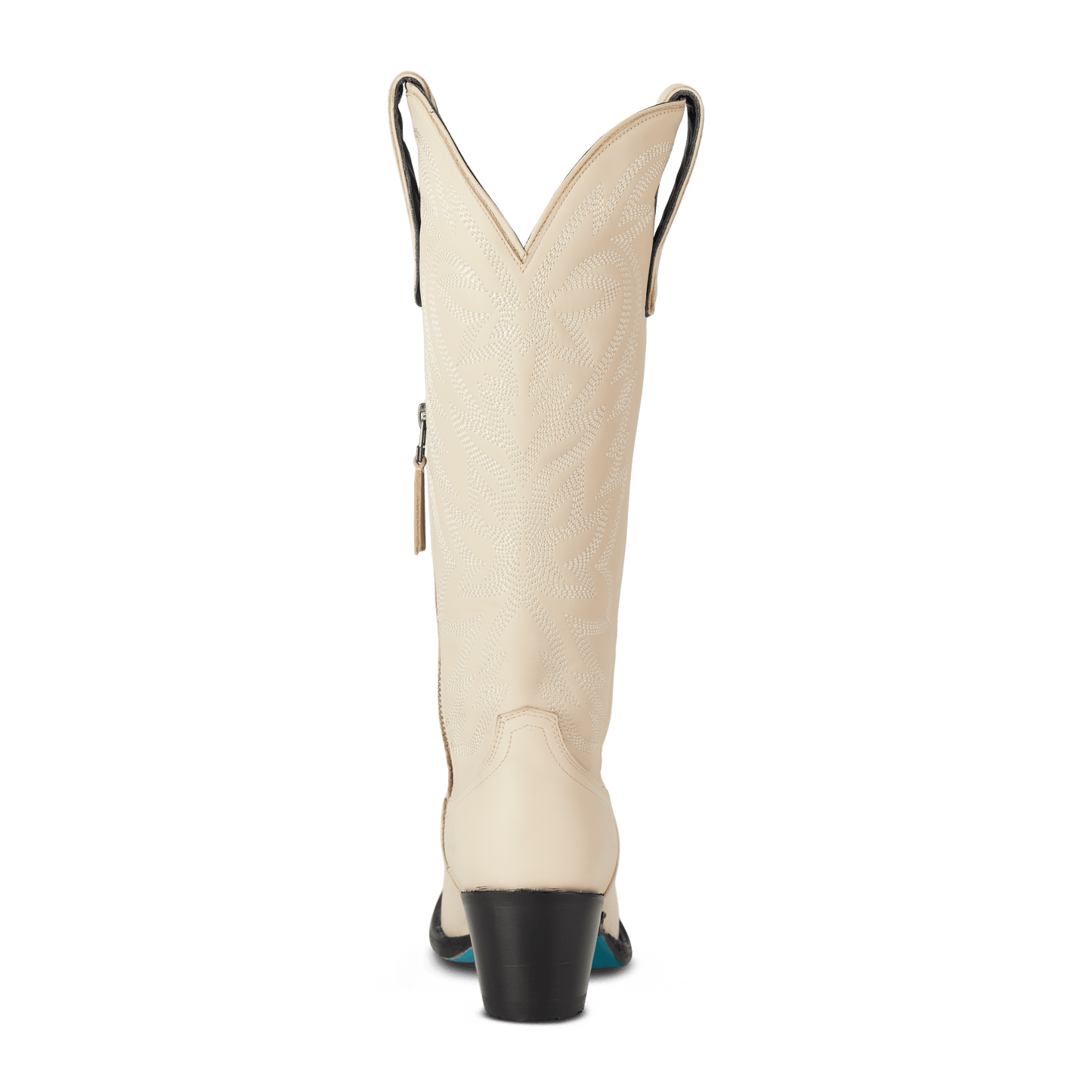 Smokeshow Pale Ivory Cowboy Boot