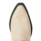 Pale Ivory Smokeshow Cowboy Boot Toe