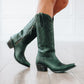 Smokeshow Boot - Emerald Green