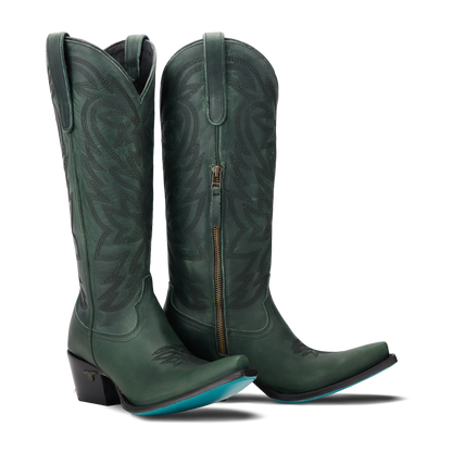 Smokeshow Boot - Emerald Green