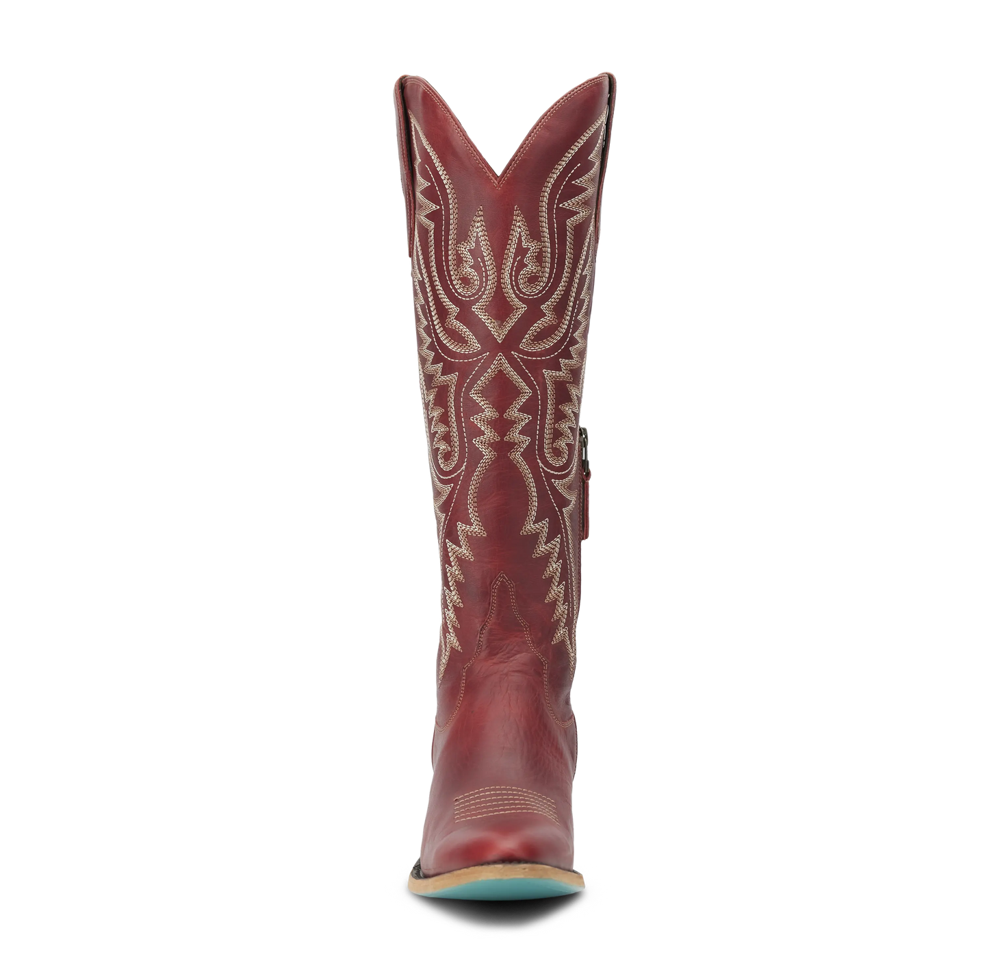 Monica Knee High Corset - Smoldering Ruby