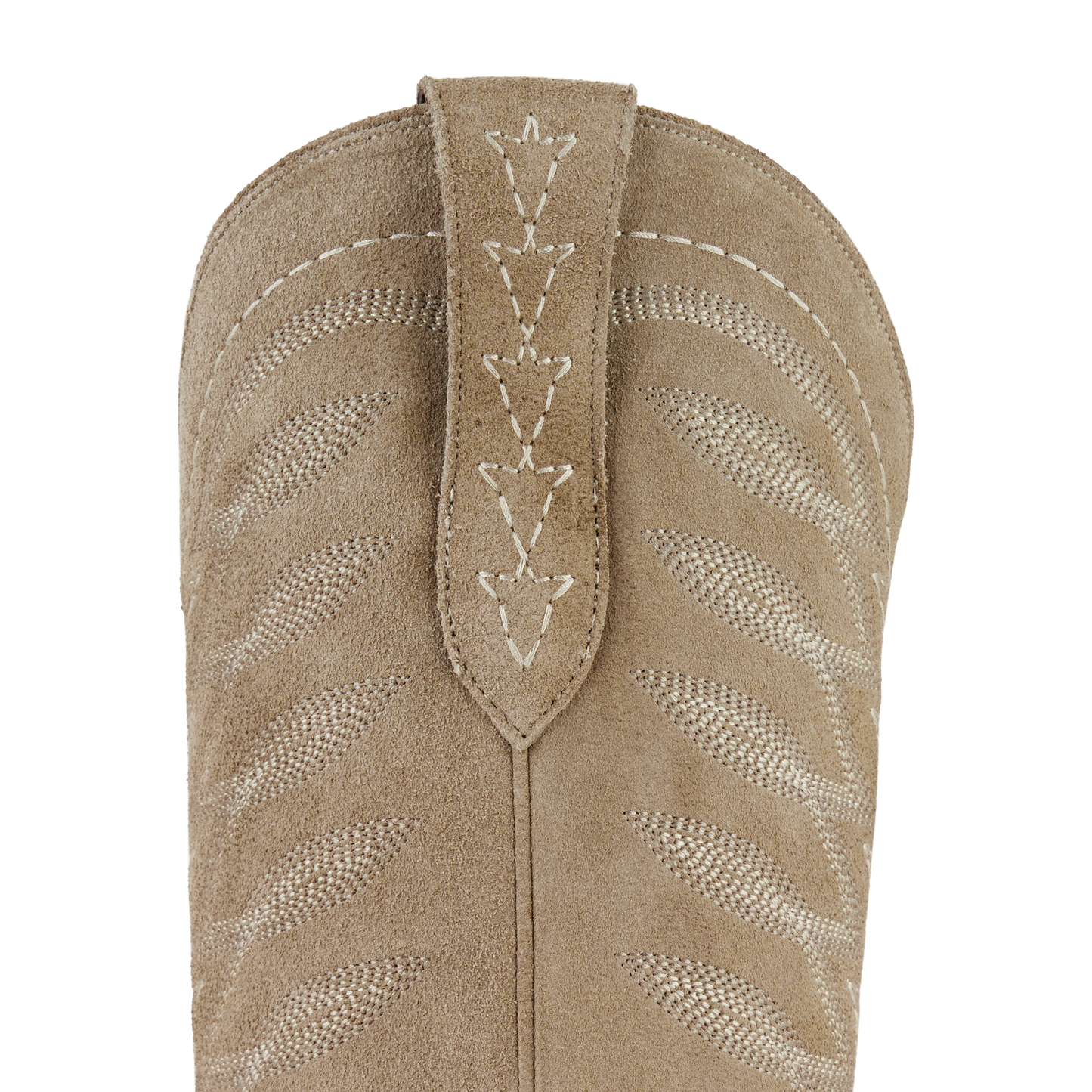 Squash Blossom Boot - Latte Suede