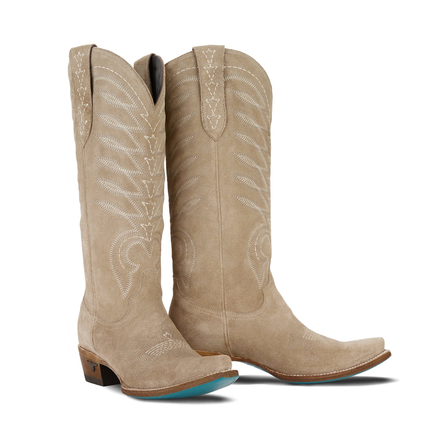 Squash Blossom Boot - Latte Suede