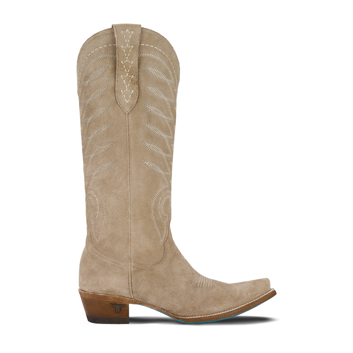 Squash Blossom Boot - Latte Suede