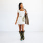 Squash Blossom Boot - Olive Suede