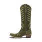 Squash Blossom Boot - Olive Suede