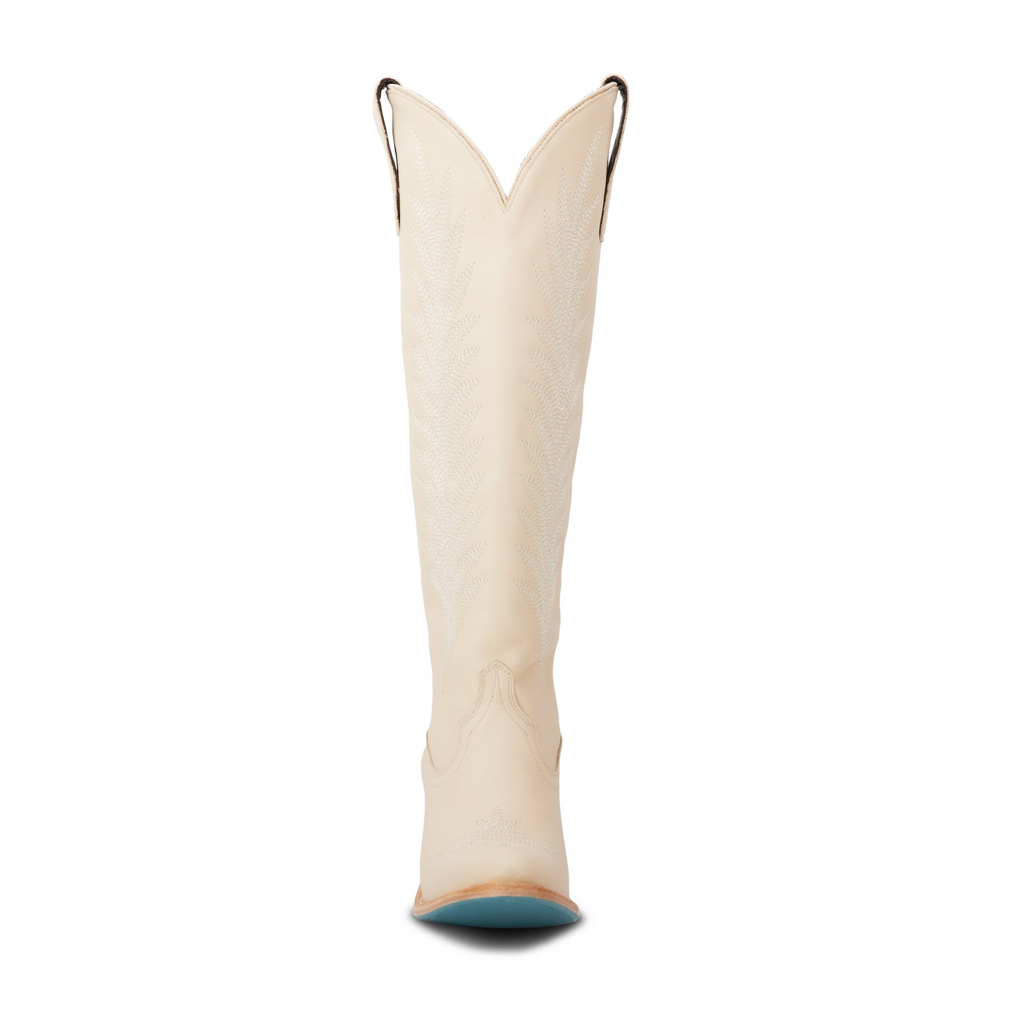 Jentry Knee High Boot - Pale Ivory