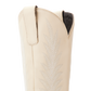 Jentry Knee High Boot - Pale Ivory