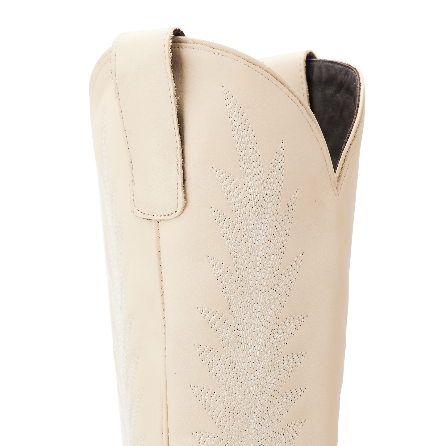 Jentry Knee High Boot - Pale Ivory