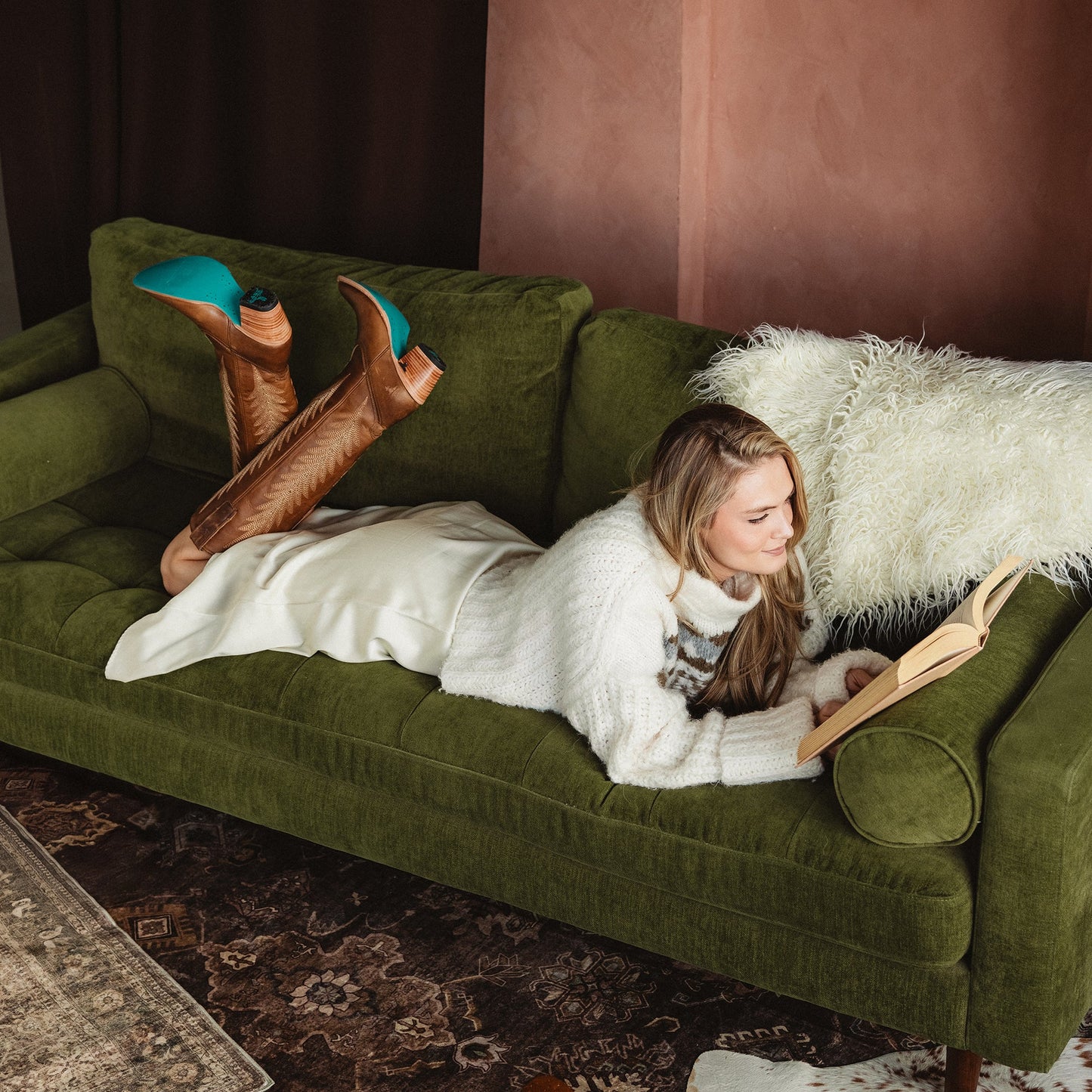 Jentry Knee High Boot - Desert Clay