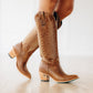 Jentry Knee High Boot - Desert Clay