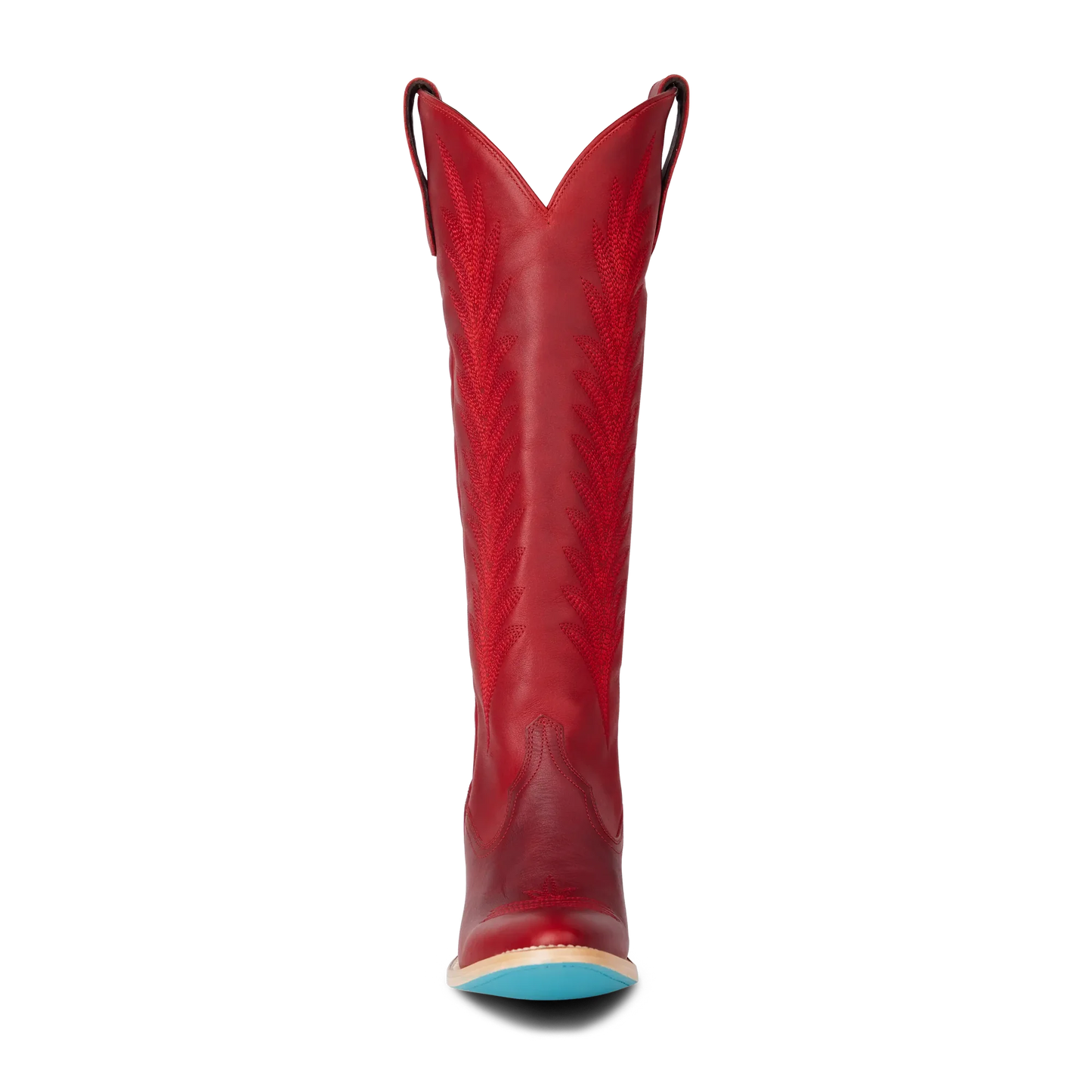 Jentry Knee High Boot in Smoldering Ruby | Bourbon Cowgirl