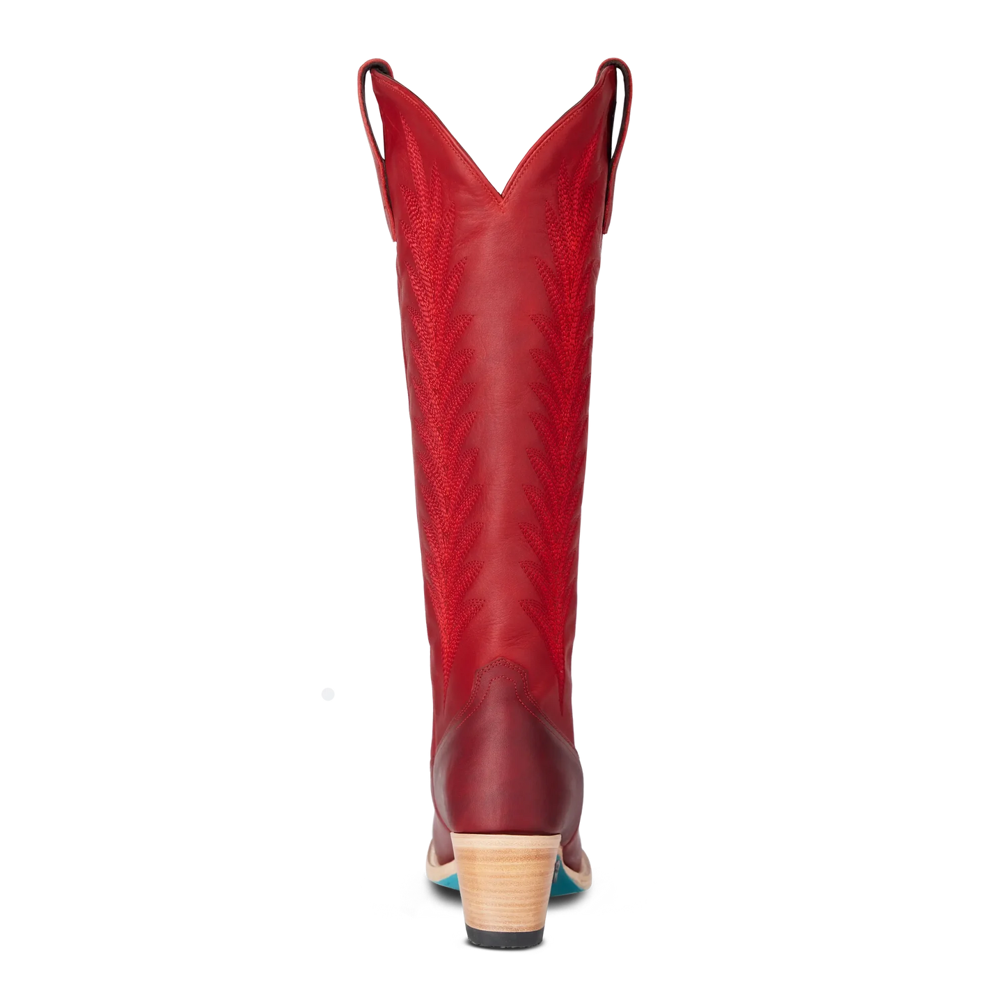Jentry Knee High Boot in Smoldering Ruby | Bourbon Cowgirl