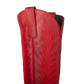 Jentry Knee High Boot in Smoldering Ruby | Bourbon Cowgirl