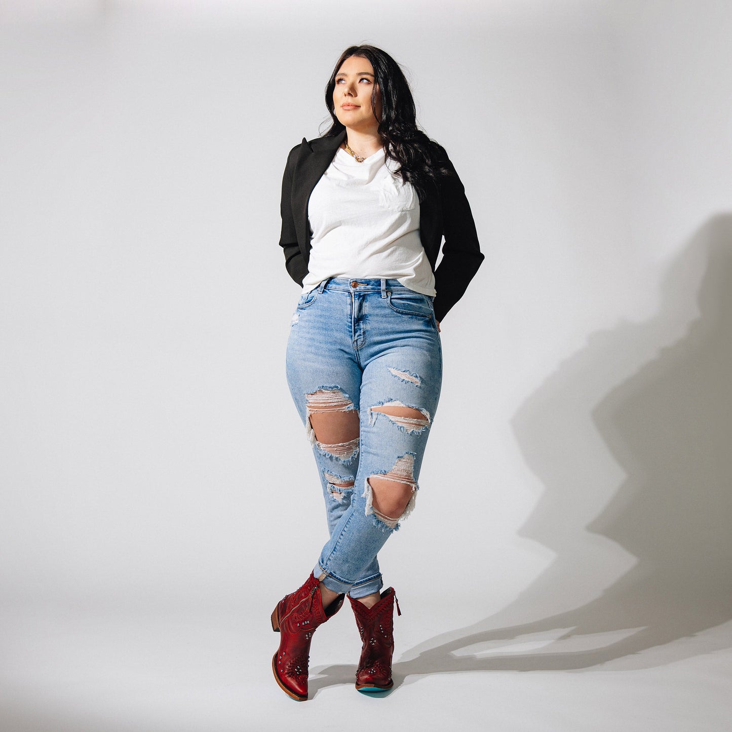 Cossette Bootie - Smoldering Ruby