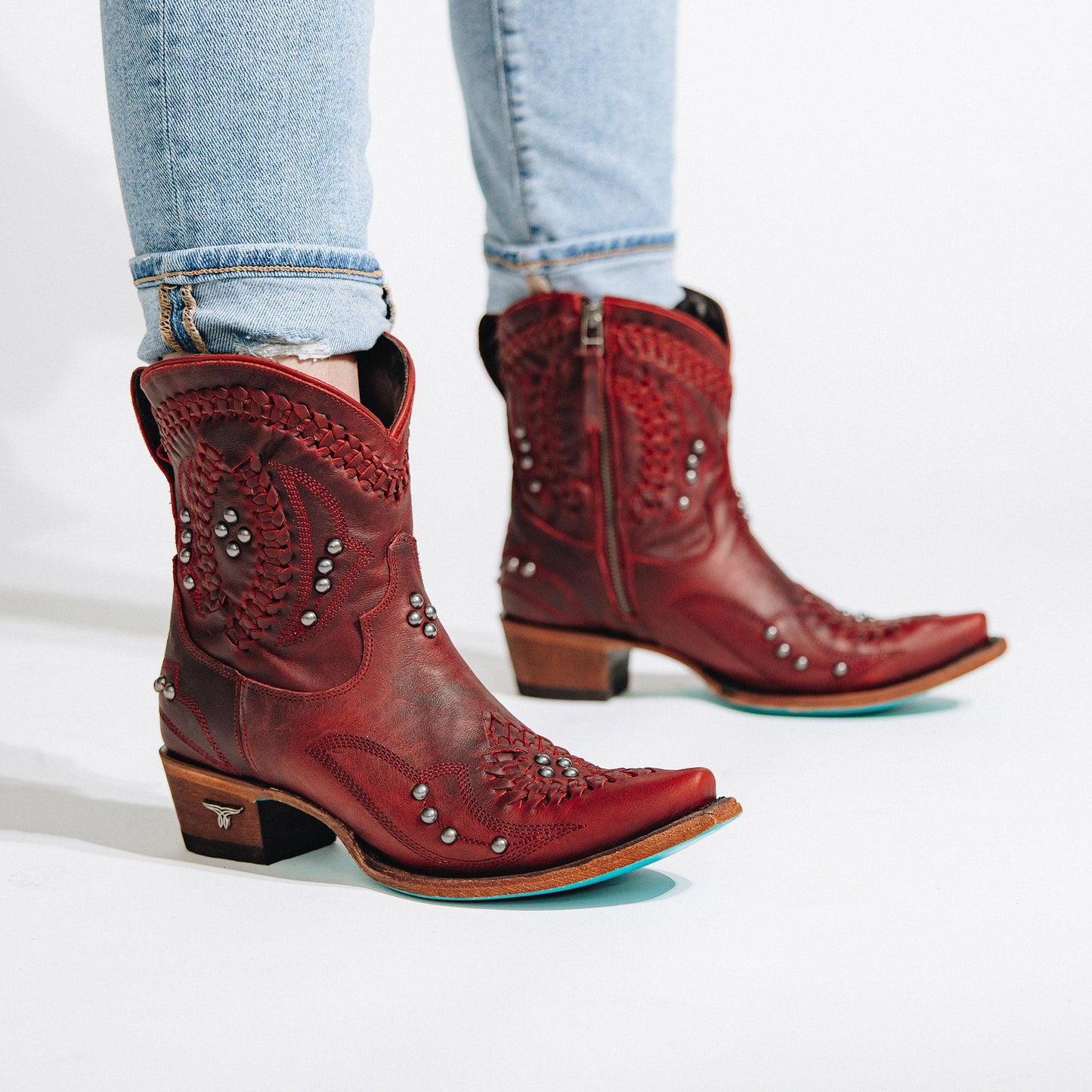 Cossette Bootie - Smoldering Ruby
