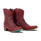 Cossette Bootie - Smoldering Ruby