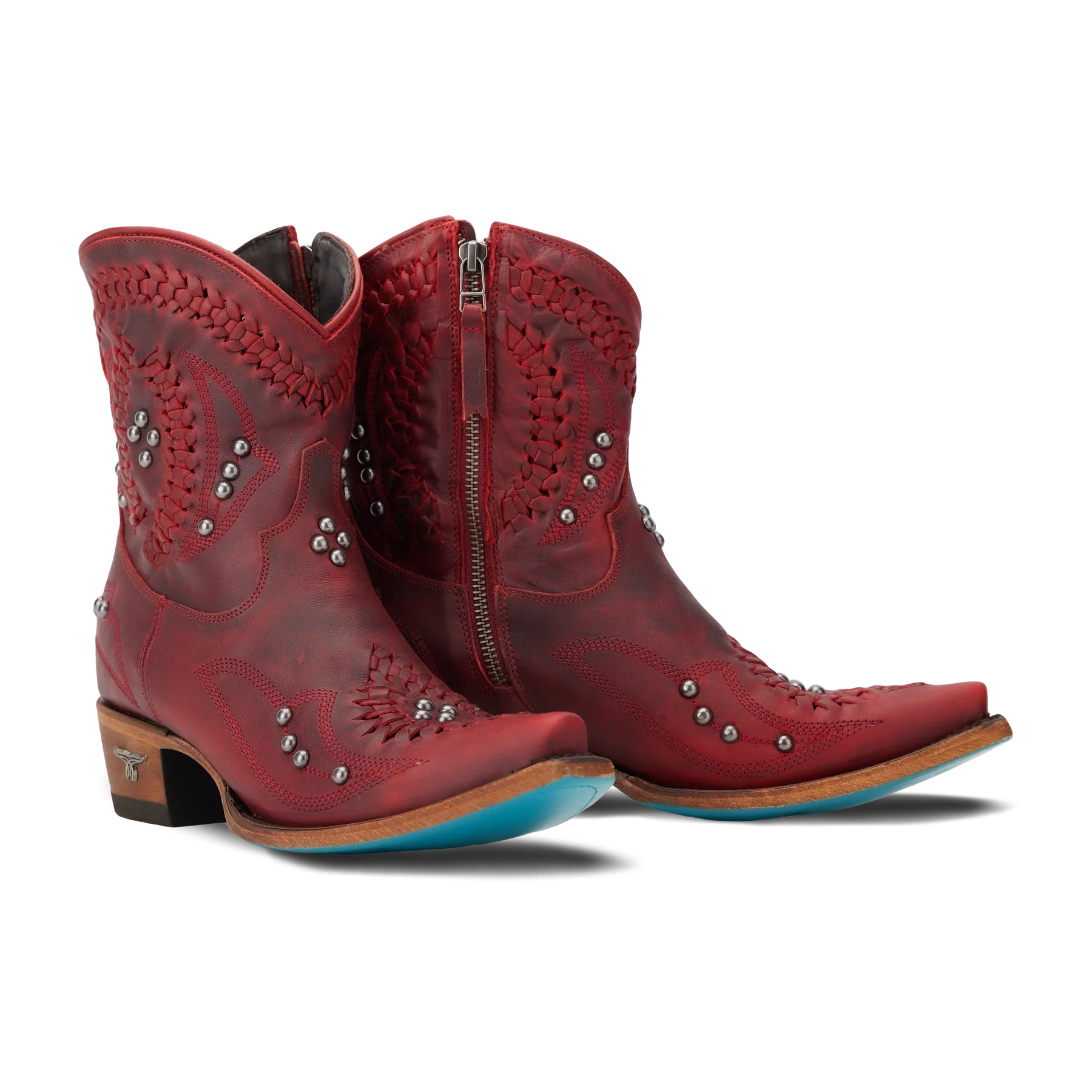 Red Cossette Bootie Smoldering Ruby Cowboy Boots