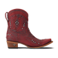 Cossette Bootie - Smoldering Ruby