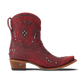 Red Cossette Bootie - Smoldering Ruby - PS4