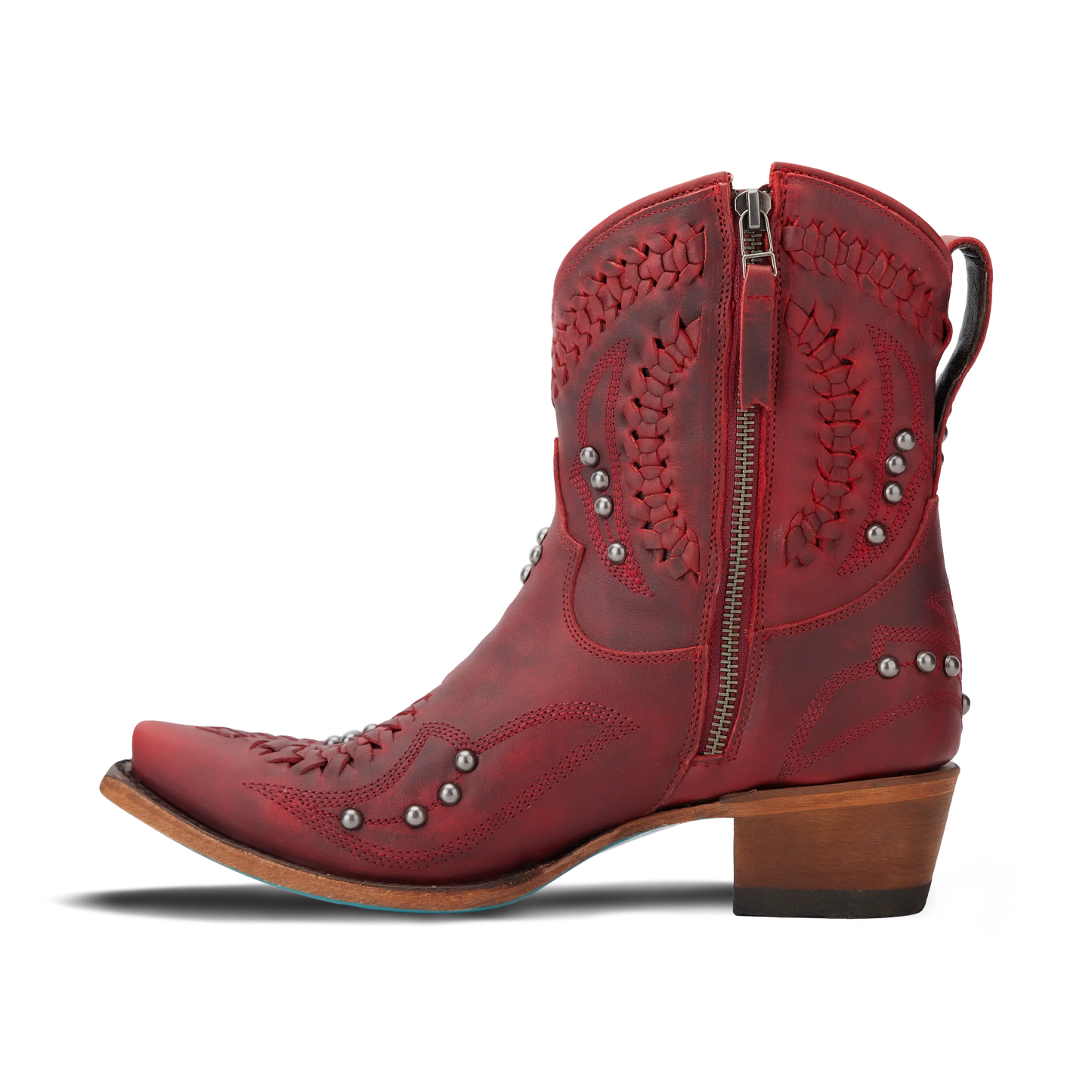 Cossette Bootie - Smoldering Ruby