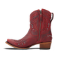 Cossette Bootie - Smoldering Ruby