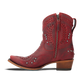 Smoldering Ruby Cossette Bootie