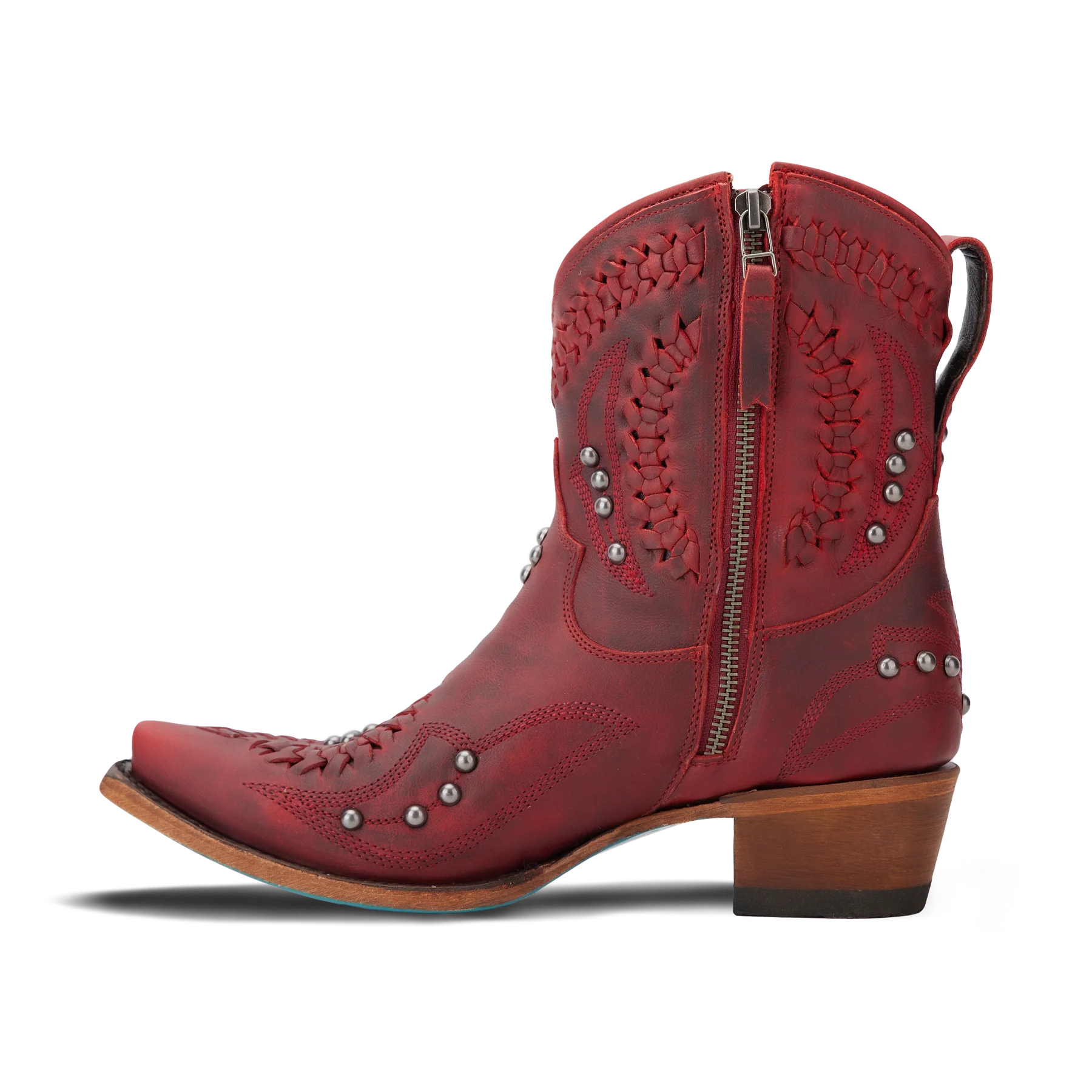 Smoldering Ruby Cossette Bootie