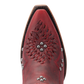 Cossette Bootie - Smoldering Ruby