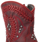 Cossette Bootie in Smoldering Ruby