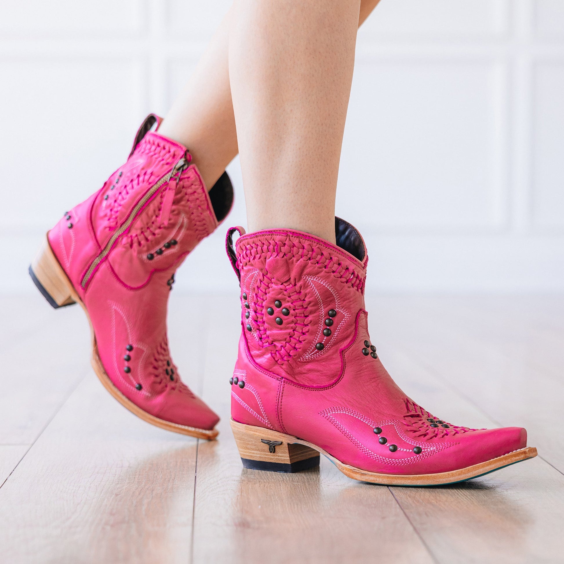 Hot pink Cossette Bootie cowboy boots