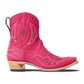 Hot Pink Cossette Bootie