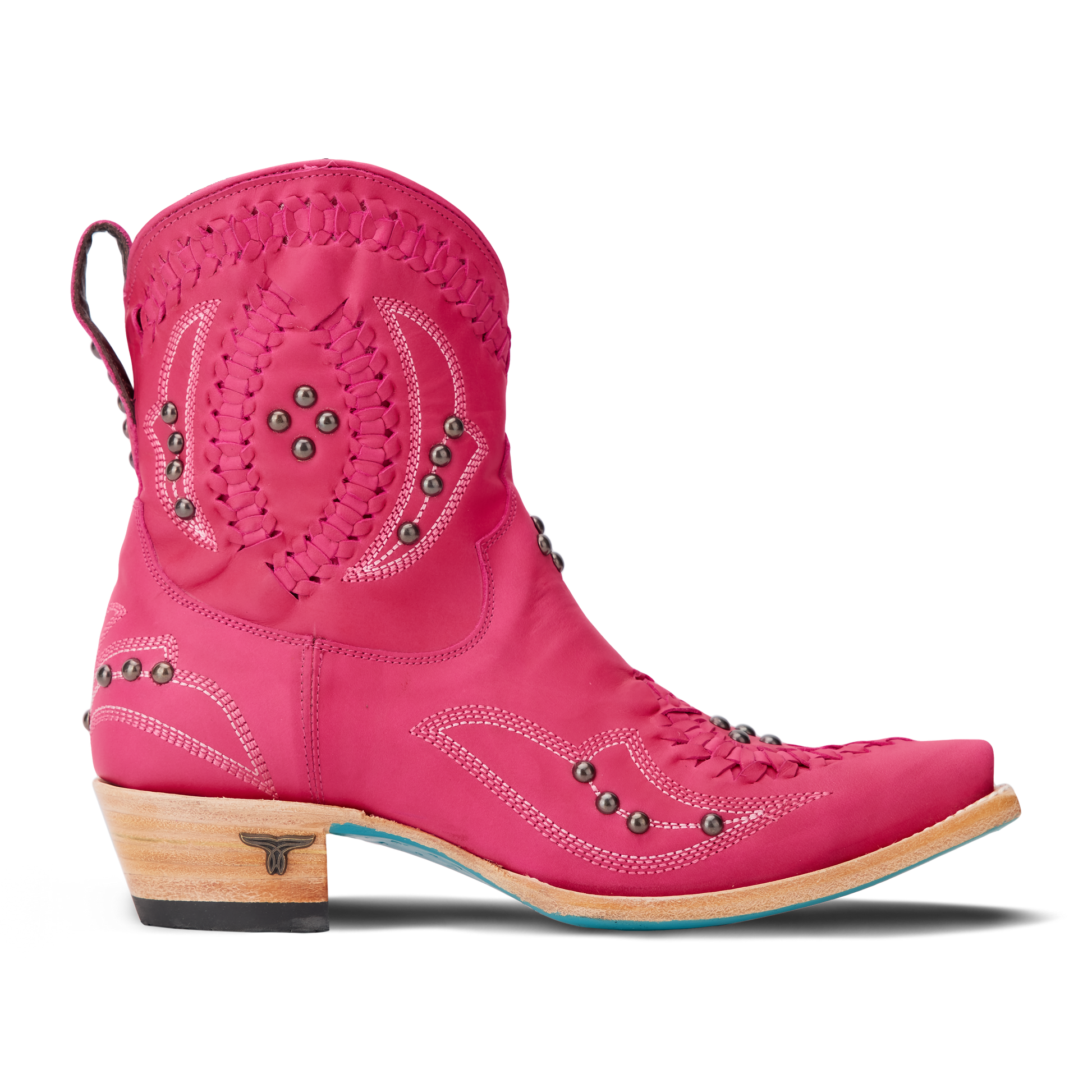 Hot Pink Cossette Bootie