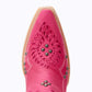 Hot pink Cossette Bootie detail
