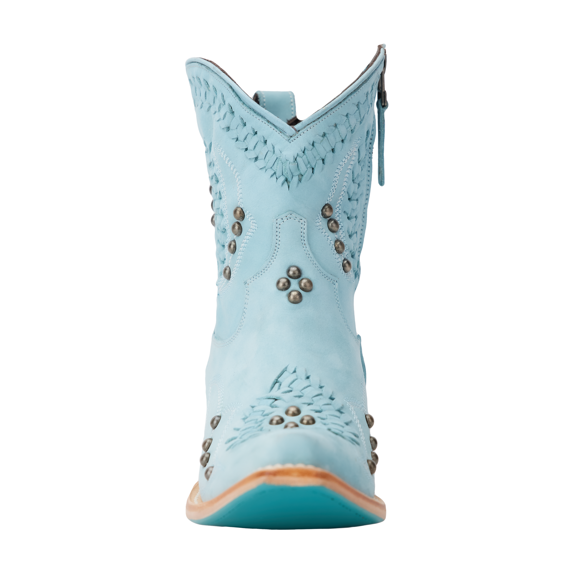 Powder Blue Cossette Bootie