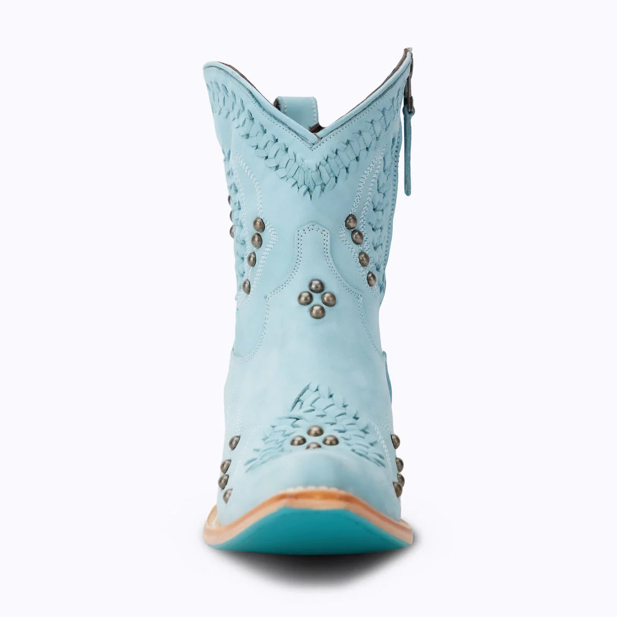 Powder Blue Cossette Bootie