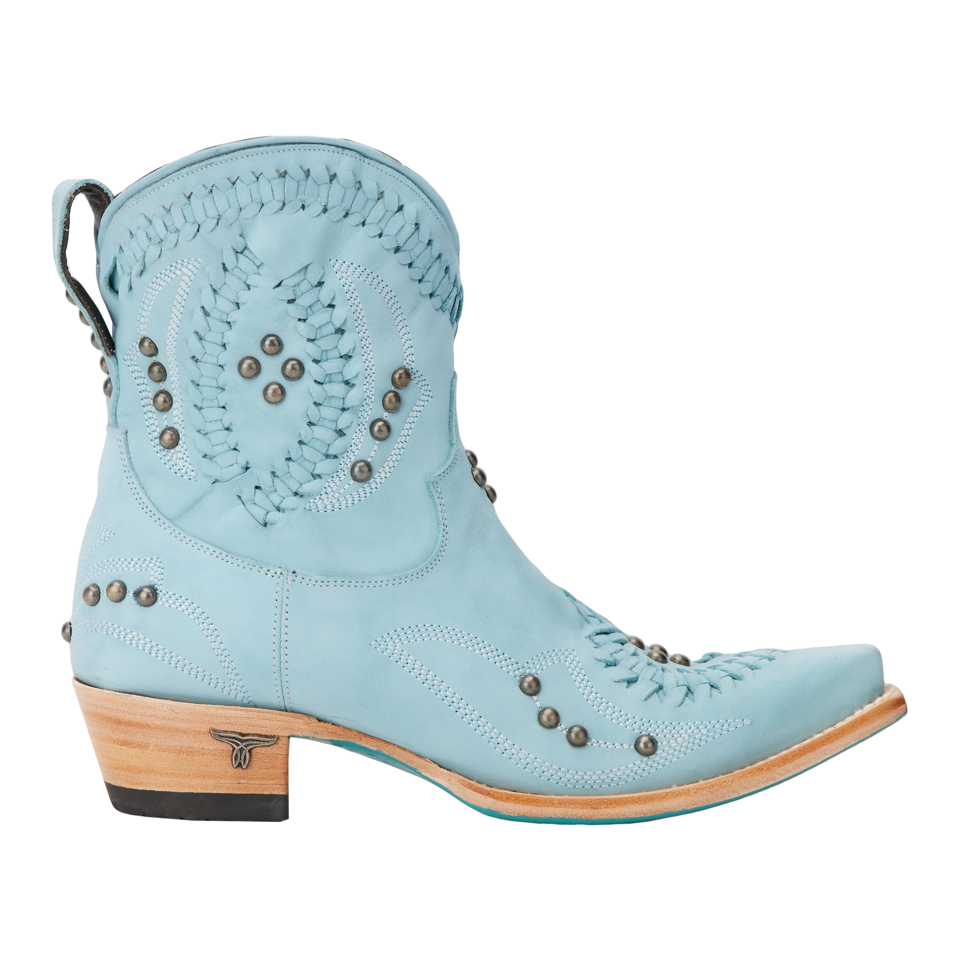 Powder Blue Cossette Bootie