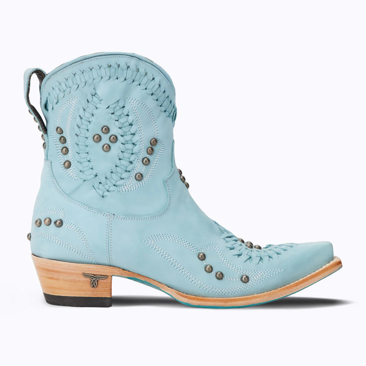 Powder Blue Cossette Bootie