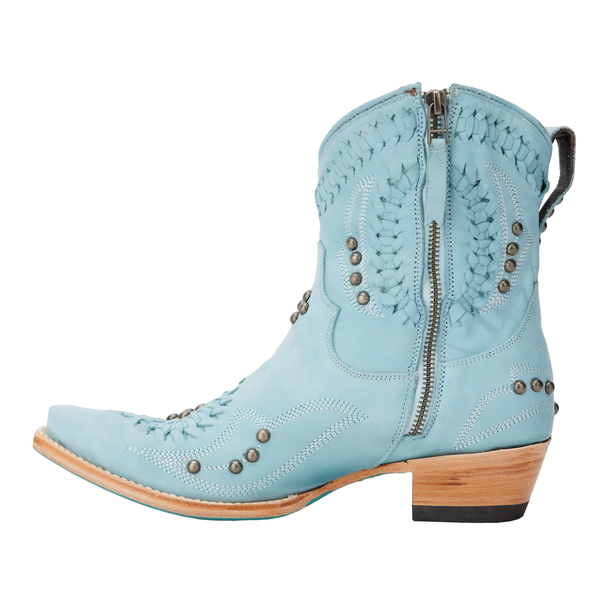 Powder blue Cossette Bootie