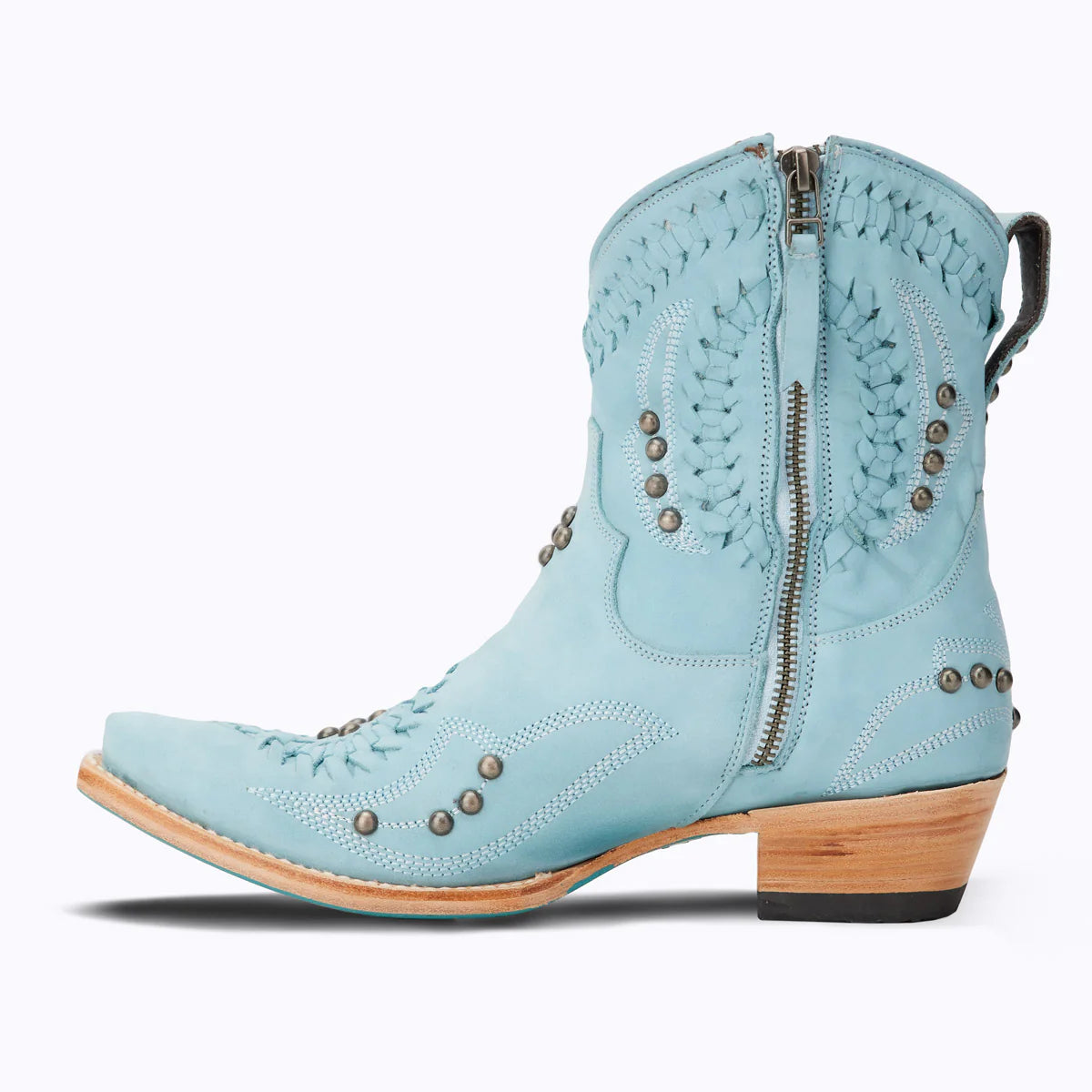 Powder blue Cossette Bootie