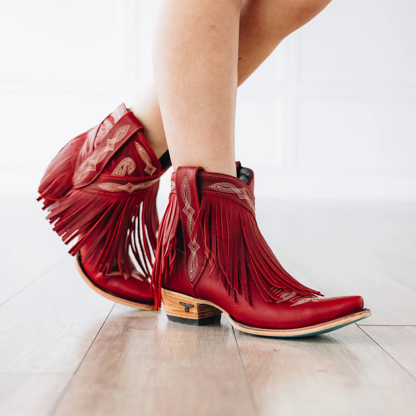 Senita Falls Bootie - Smoldering Ruby