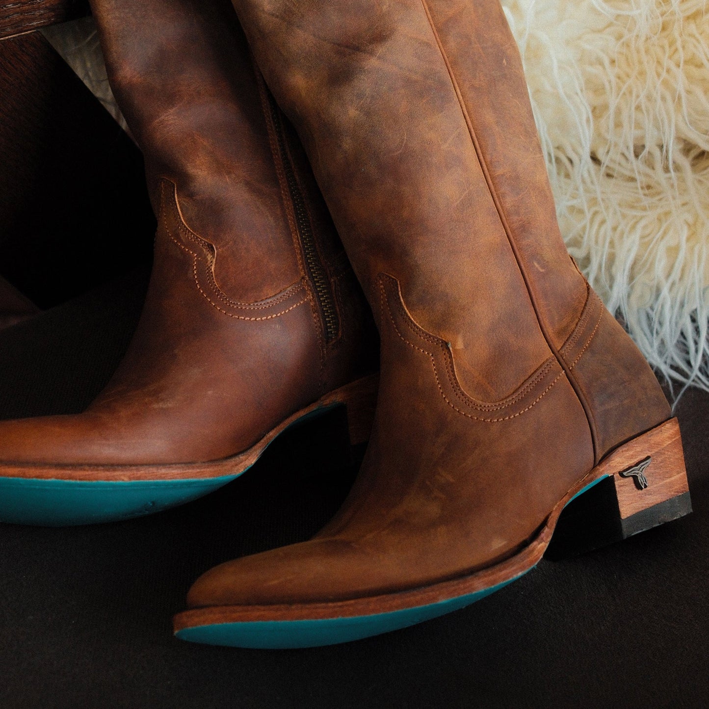 Plain Jane Boot - Burnt Caramel