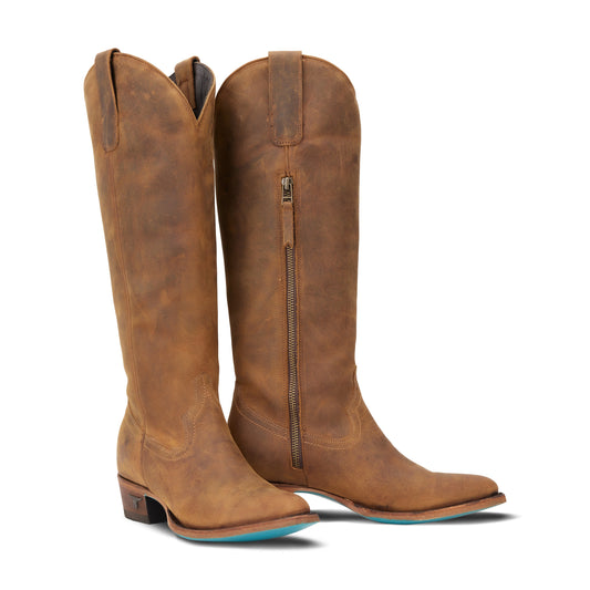 Plain Jane Boot - Burnt Caramel