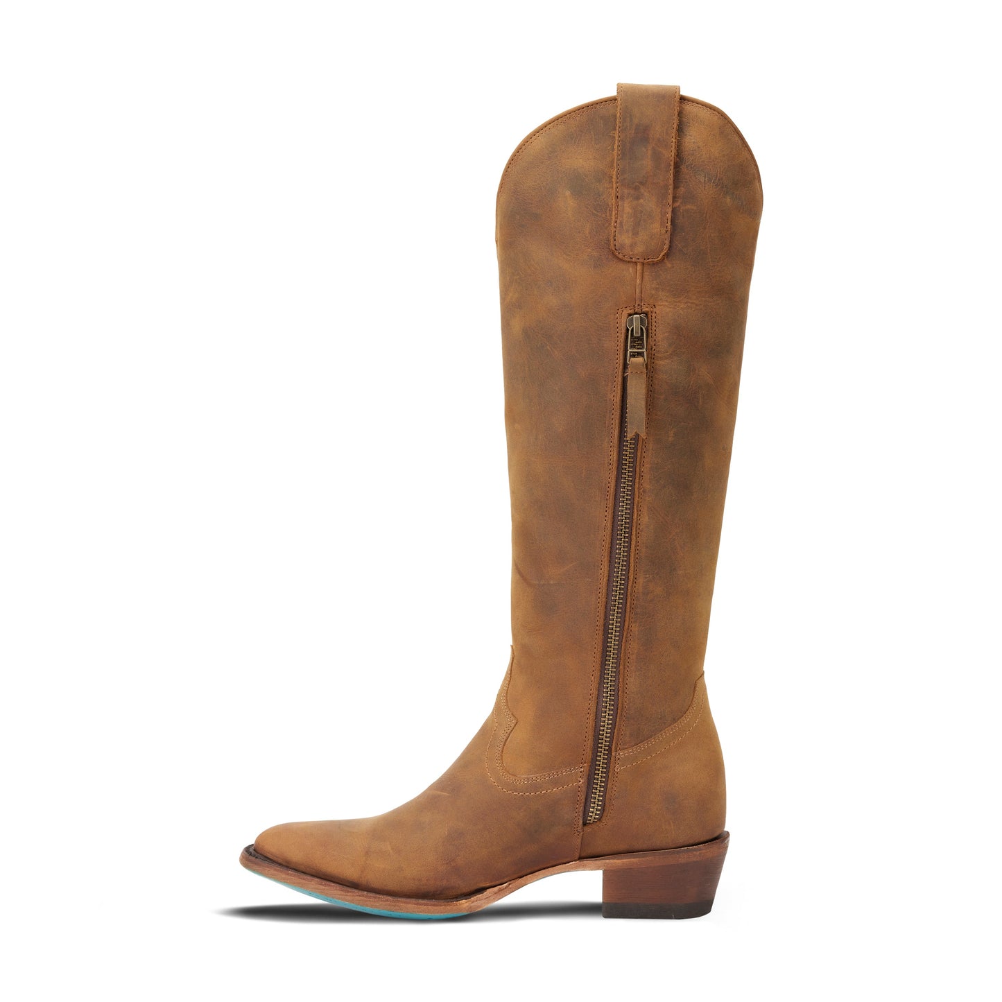 Plain Jane Boot - Burnt Caramel