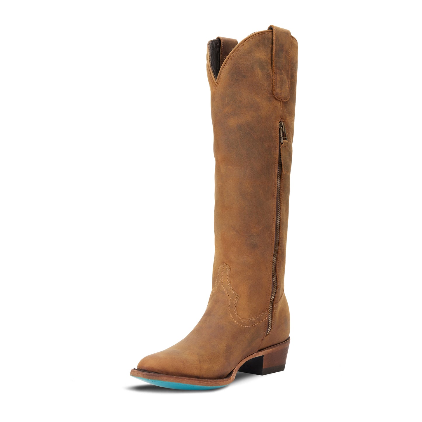 Plain Jane Boot - Burnt Caramel