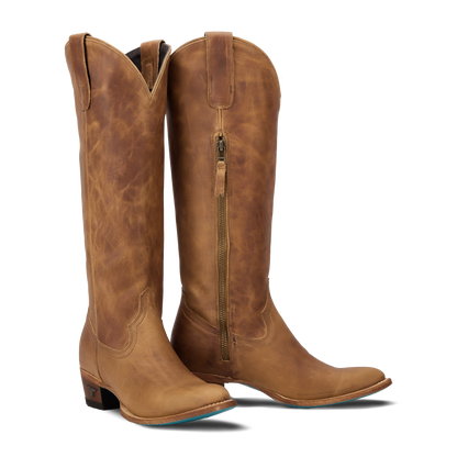 Plain Jane Desert Clay Leather Boots