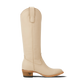 Plain Jane Boot - Pale Ivory